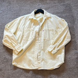 Levi’s Women’s Corduroy Utility Button-up Shirt